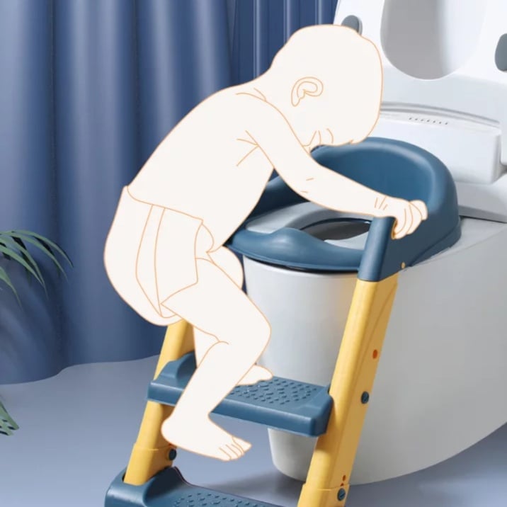 Potty Training Toilet Seat with Step Stool Ladder