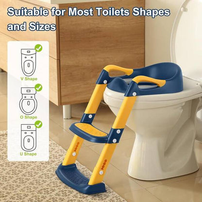 Potty Training Toilet Seat with Step Stool Ladder